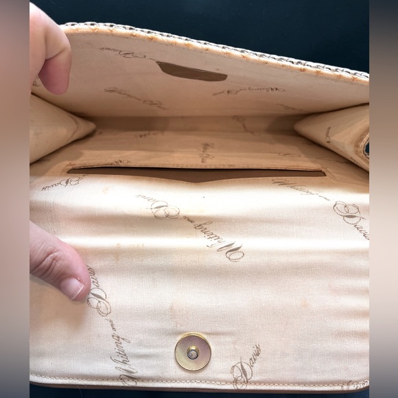 Vintage Whiting and Davis chain metal clutch and purse combo - Picture 9 of 17